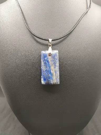 PENDENTIF EN LAPIS LAZULI RECTANGLE